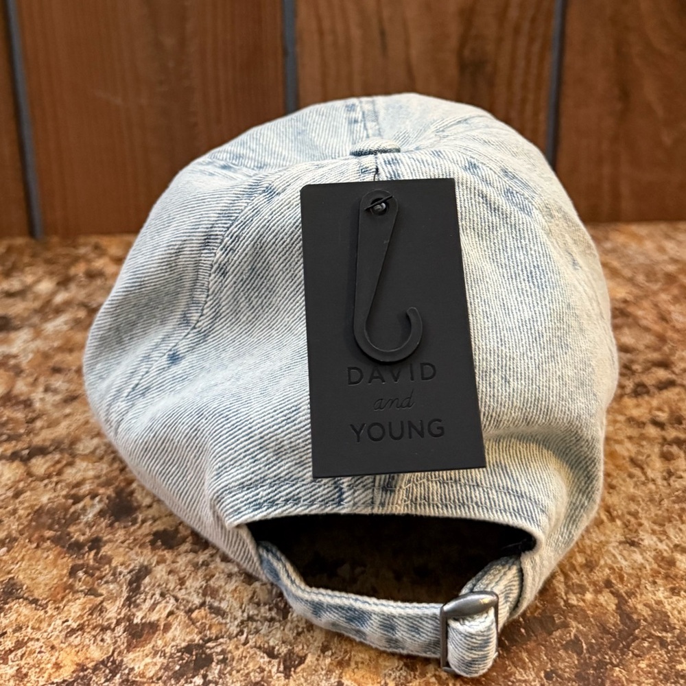 David and Young {Put It On My Husband’s Tab} Denim Hat - Picture 4 of 7